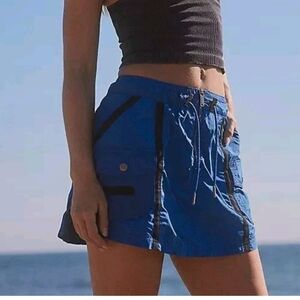 FP Movement Moonbeam by Free People Blue Skort